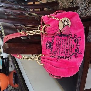 Vintage Juicy Couture Bag Hot Pink